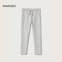 MANGO LIGHT GREY JOGGER TROUSER 37001059