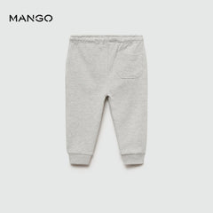 MANGO LIGHT GREY MATEO-7 TROUSER 77062928