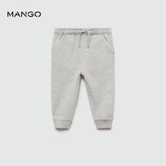 MANGO LIGHT GREY MATEO-7 TROUSER 77062928