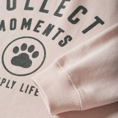 MANGO LIGHT PINK COLLECT MOMENTS SWEATSHIRT 1050