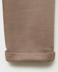 MANGO MEDIUM BROWN COTTON JOGGER TROUSER 87063635