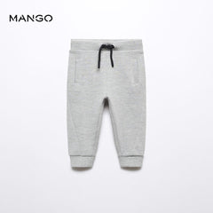 MANGO MEDIUM GREY JOGGING TROUSER 57095135