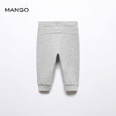 MANGO MEDIUM GREY JOGGING TROUSER 57095135
