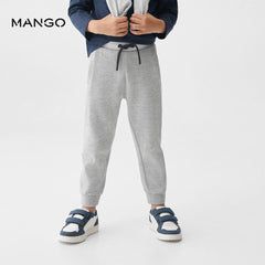 MANGO MEDIUM GREY JOGGING TROUSER 57095135