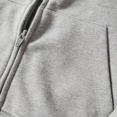 MANGO MEDIUM GREY ZIIPED HOODIE 1030