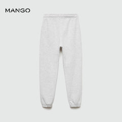 MANGO MEDUIM GREY JOGGER STYLE TROUSER 77073280