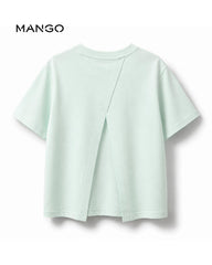 MANGO MINT GREEN WAVES T-SHIRT