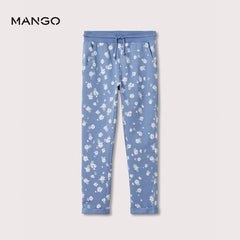 MANGO YELLOW MAGIC OVERSIZED HOODIE WITH TROUSER SET