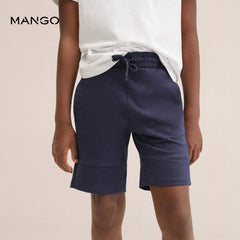 MANGO NAVY BLUE BERMUDA SHORT 37030025