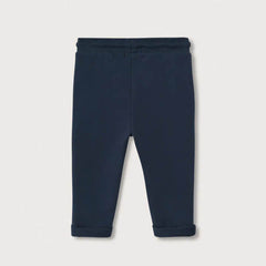 MANGO NAVY BLUE GIRLS COTTON JOGGER TROUSER 0812