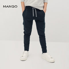 MANGO NAVY BLUE POCKET JOGGER TROUSER