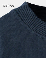 MANGO NAVY BROOKLYN SWEATSHIRT 17015167
