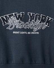 MANGO NAVY BROOKLYN SWEATSHIRT 17015167