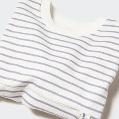 MANGO NAVY COTTON STRIPED SWEATSHIRT 57072522