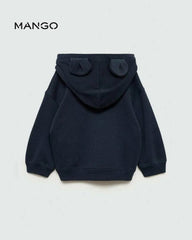 MANGO NAVY DINAB ZIPPER HOODIE 77094768