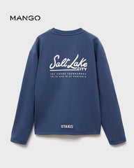 MANGO NAVY HOCKEY CLUB T-SHIRT 17025163