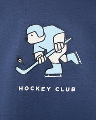 MANGO NAVY HOCKEY CLUB T-SHIRT 17025163