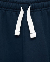 MANGO NAVY PRINTED TROUSER WITH SIDE STRIPE 17063288