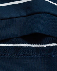 MANGO NAVY STRIPED HOODED SWEATSHIRT 17003301