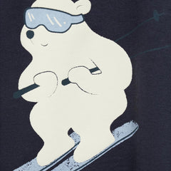 MANGO NAVY THE BEST LONG SLEEVE T-SHIRT 77027673