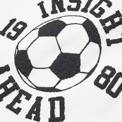 MANGO OFF WHITE 1980 PRINTED COTTON HOODIE