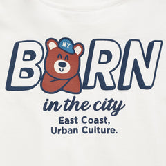 MANGO OFF WHITE BEAR PRINTED T-SHIRT 77002940