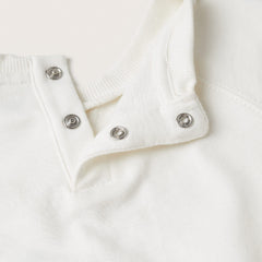 MANGO OFF WHITE HAPPY CAP SWEATSHIRT