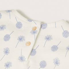 MANGO OFF WHITE COTTON PRINTED DRESS