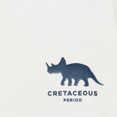 MANGO OFF WHITE CRETACEOUS PRINTED T-SHIRT 77047930