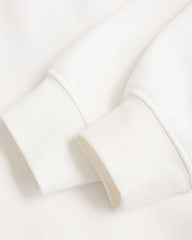 MANGO OFF WHITE CROP STYLE PRINTED HOODIE 1713294