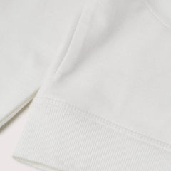 MANGO OFF WHITE CROPPED SWEATSHIRT HOODIE 27025131