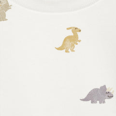 MANGO OFF WHITE DINO SWEATSHIRT 77005155