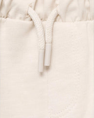 MANGO OFF WHITE KNIT JOGGER STYLE TROUSER 87084786