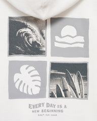 MANGO OFF WHITE NEW BEGINNING PRINTED HOOD 87035965