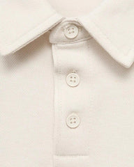 MANGO OFF WHITE POLO SWEATSHIRT 17025160