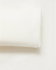 MANGO OFF WHITE TEXTURE LONG SLEEVE T-SHIRT