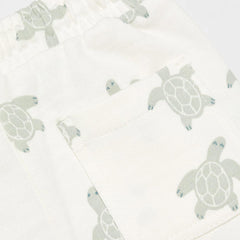 MANGO OFF WHITE TORTUS BERMUDA SHORT 67037712