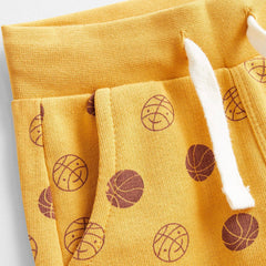 MANGO ORGANIC COTTON PRINTED JOGGER TROUSERS 2020