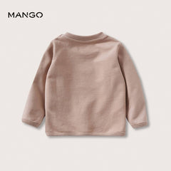 MANGO PASTEL PINK CELEBRITY AT HOME SWEATSHIRT 4392