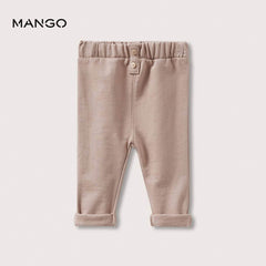 MANGO PINK COTTON JOGGER STYLE TROUSER 0890