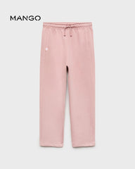 MANGO PINK ELASTIC WAIST JOGGER TROUSER 17043290