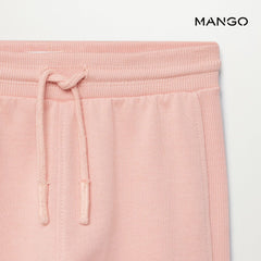 MANGO PINK ORGANIC COTTON JOGGER TROUSER FOR GIRLS