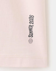 MANGO PINK OVERSIZED PRINTED COTTON T-SHIRT