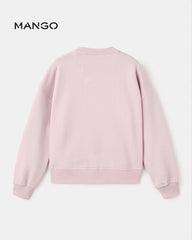 MANGO PINK SHINE PRINTED SWATSHIRT 17036343