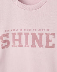 MANGO PINK SHINE PRINTED SWATSHIRT 17036343