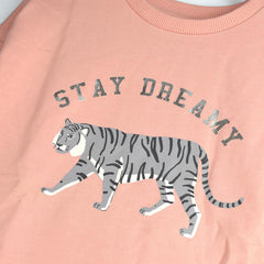 MANGO PINK STAY DREAMY SWEATSHIRT