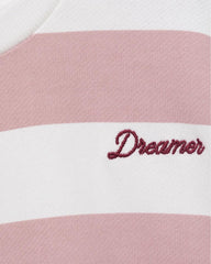 MANGO PINK STRIPED DREAMER SWEATSHIRT 2 PCS SET