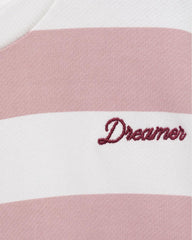 MANGO PINK STRIPED DREAMER SWEATSHIRT 17023293