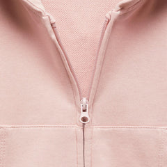 MANGO PINK SUMMER TIME ZIPPER HOOD 67097132