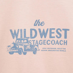 MANGO PINK WILDWEST PRINTED T-SHIRT 7119
